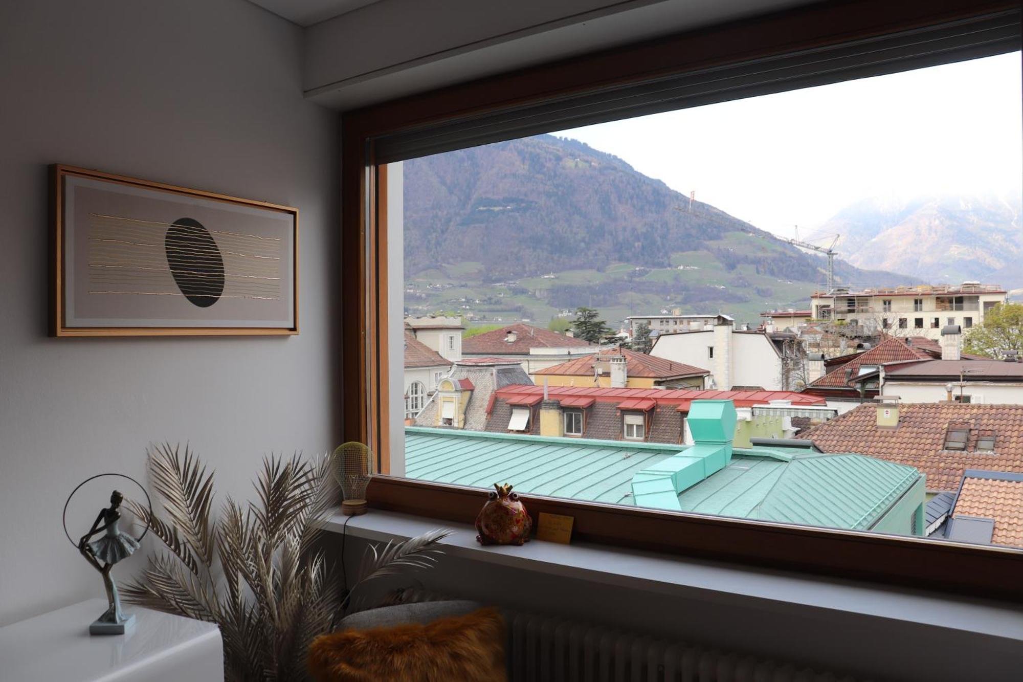 Ausblick Kleinjuwel Mit Panoramablick + Garage Lejlighed Merano Eksteriør billede