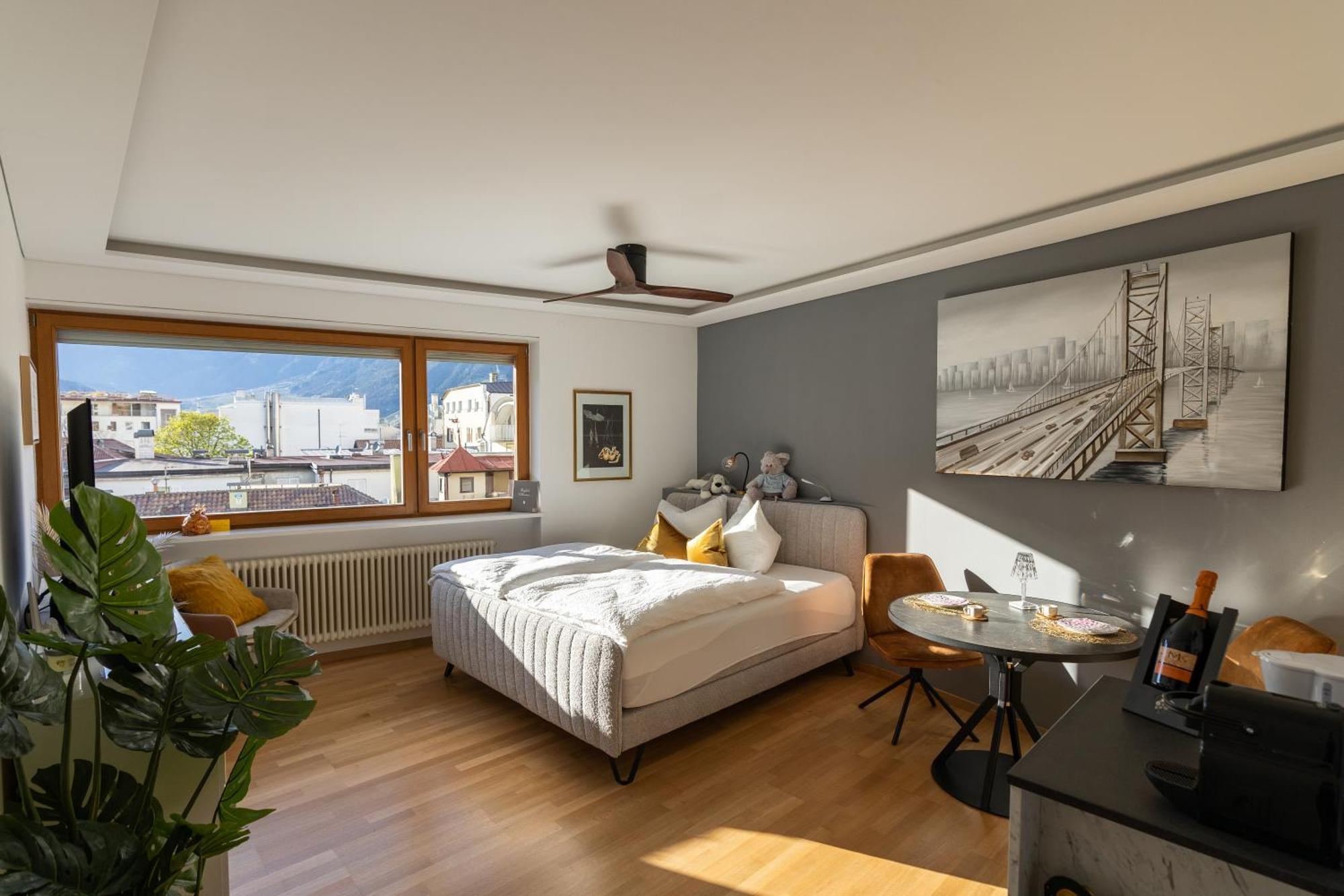 Ausblick Kleinjuwel Mit Panoramablick + Garage Lejlighed Merano Eksteriør billede