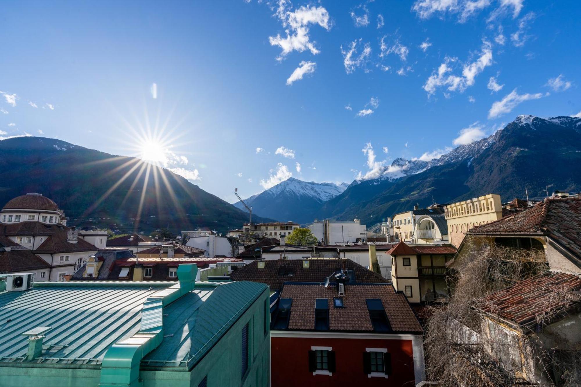 Ausblick Kleinjuwel Mit Panoramablick + Garage Lejlighed Merano Eksteriør billede