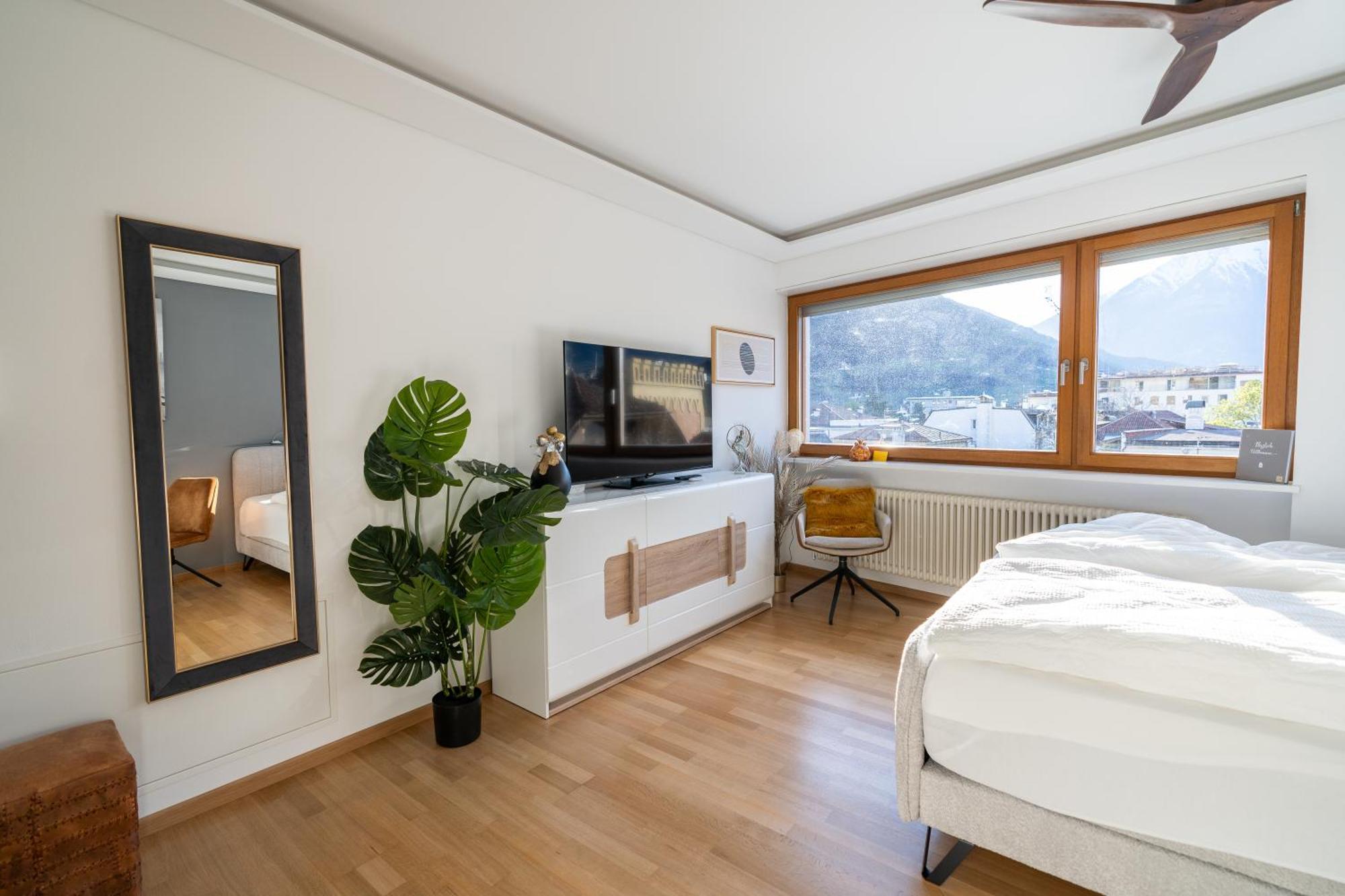 Ausblick Kleinjuwel Mit Panoramablick + Garage Lejlighed Merano Eksteriør billede